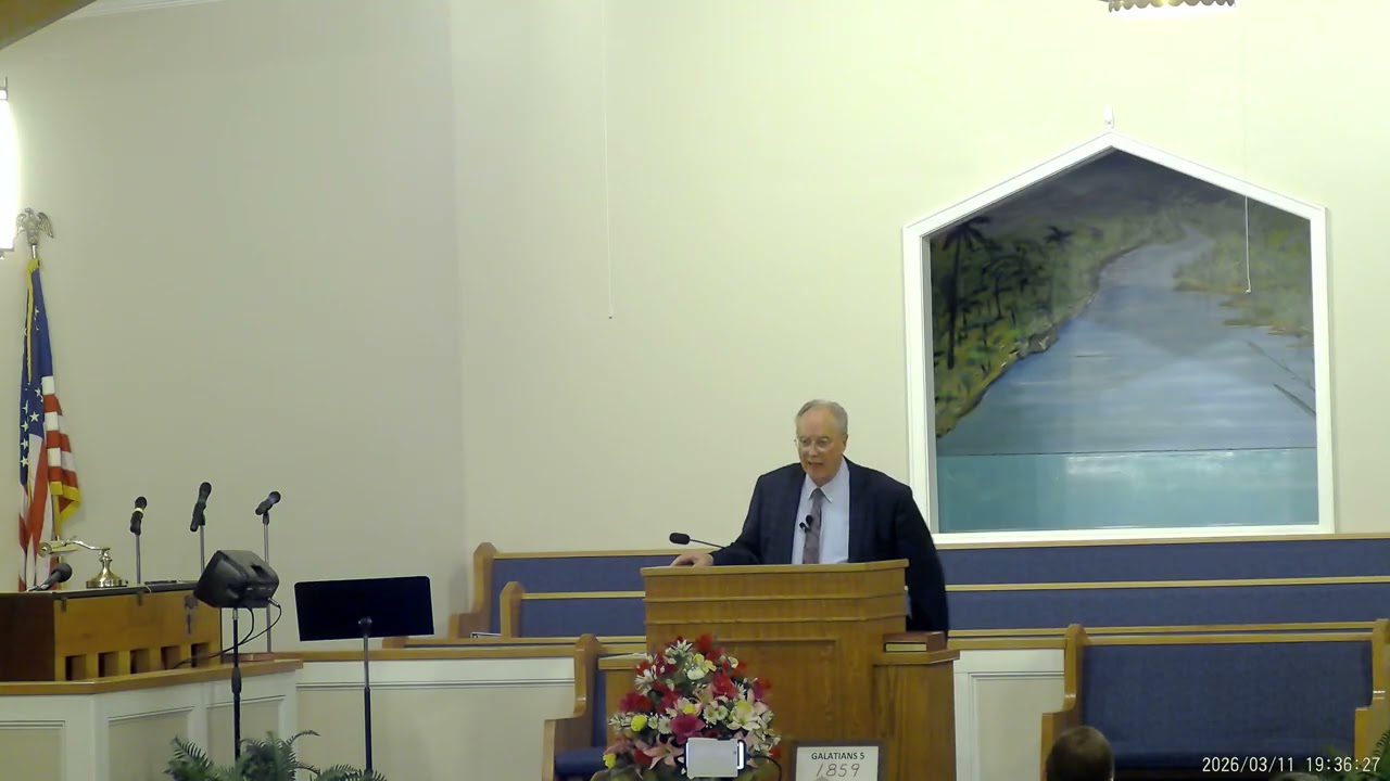 03-11-26 Wednesday Evening Service - Allendale Baptist Church High Point NC