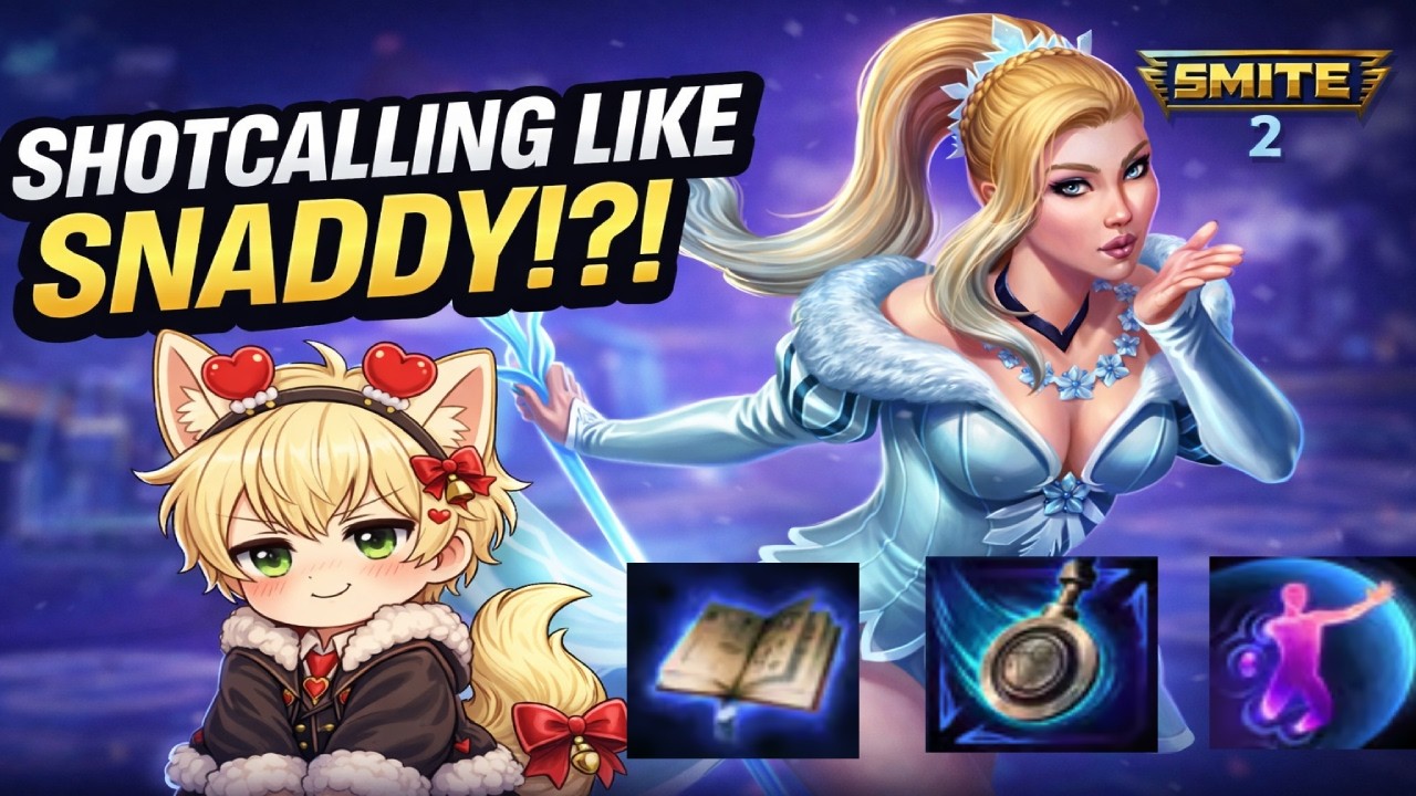 SHOTCALLING GAMES LIKE SNADDY?!? - Smite 2 Gameplay
