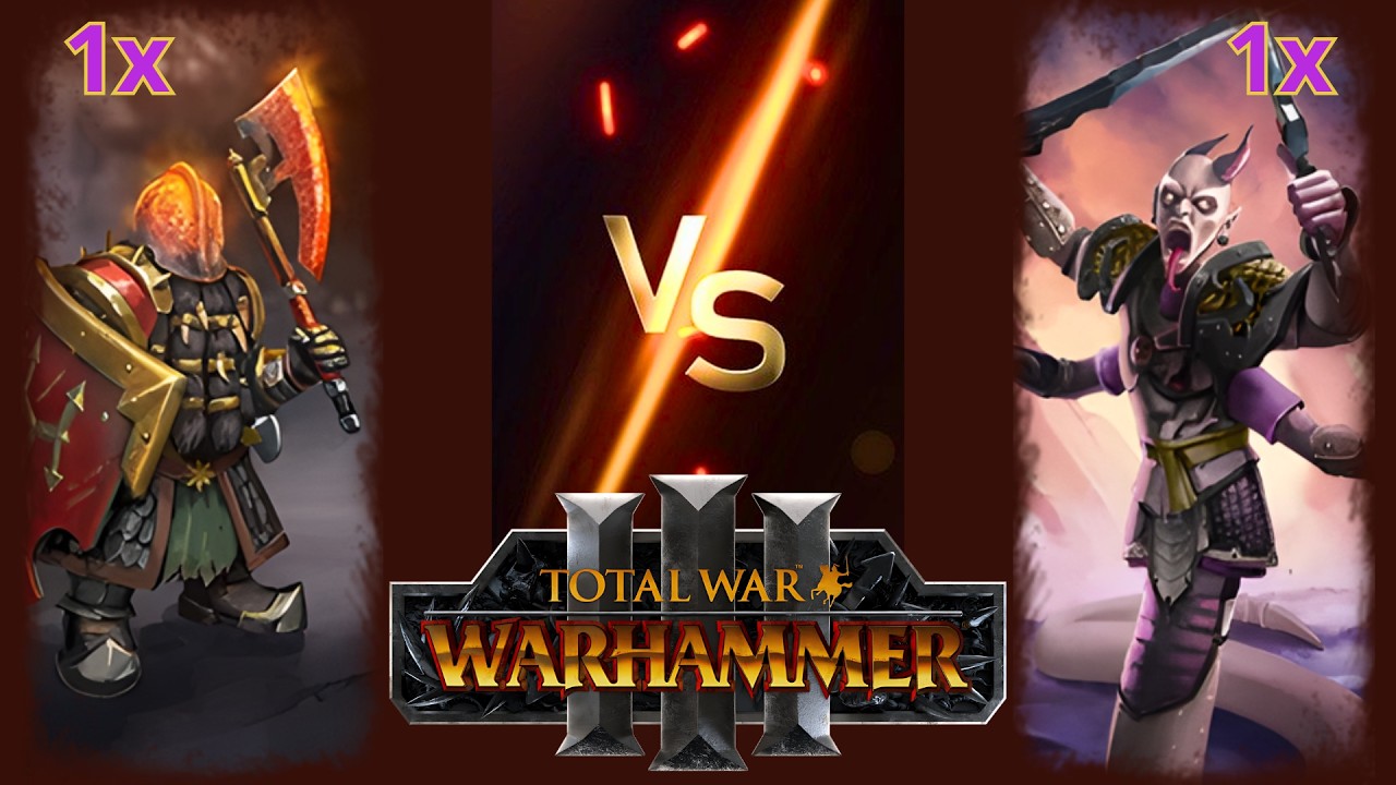 Can Infernal Ironsworn Beat Pleasure Guard in Total War: Warhammer 3?