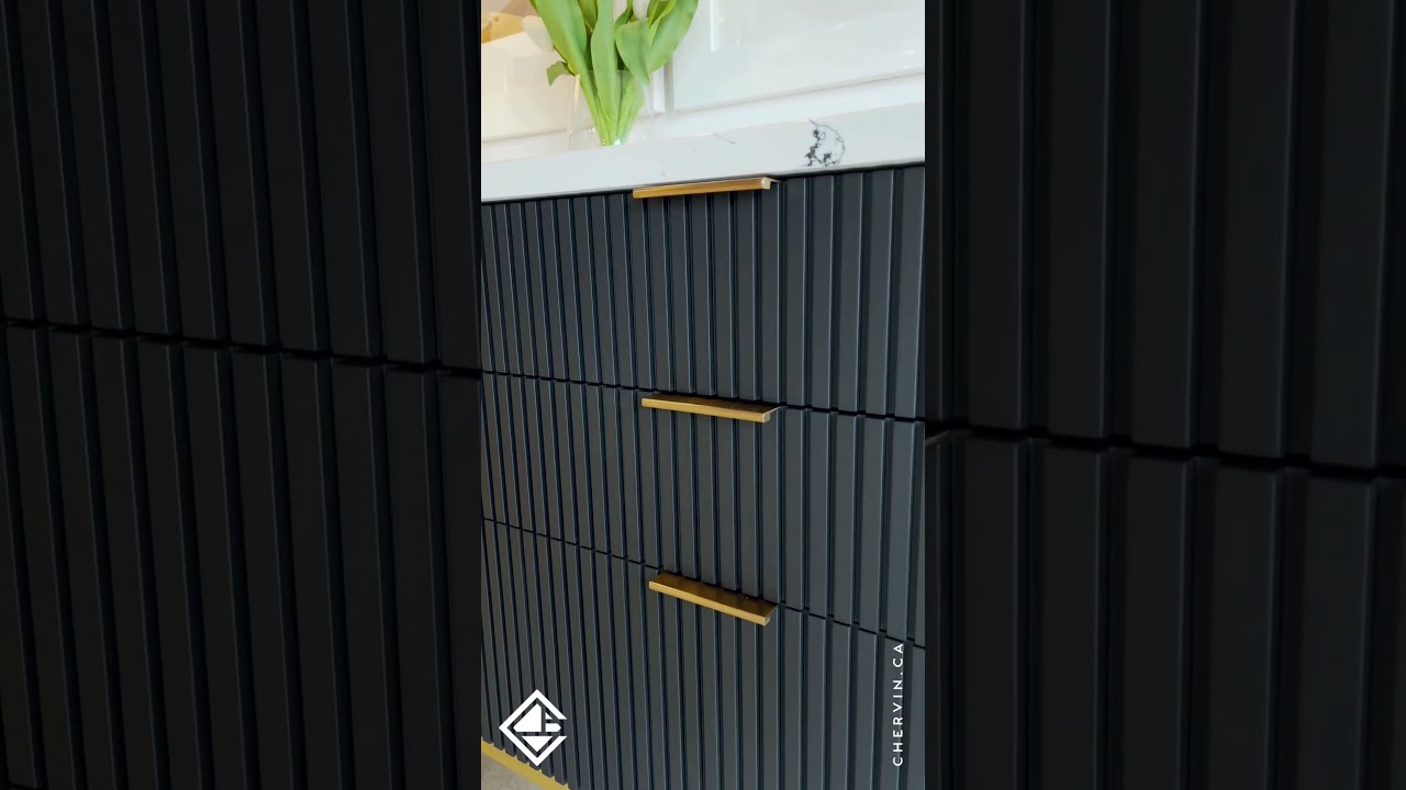 Cabinetry Inspiration! Custom Credenza with Slatted Drawers