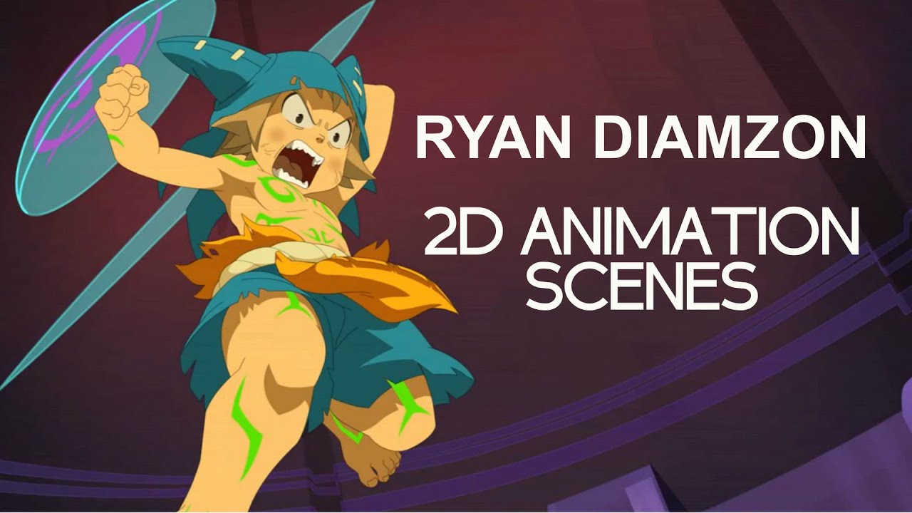 Ryan Diamzon Animation Scenes from the movie Dofus-Book 1: Julith