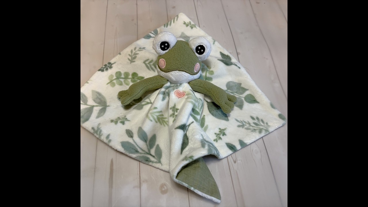 Frog Lovey Blanket Part 1