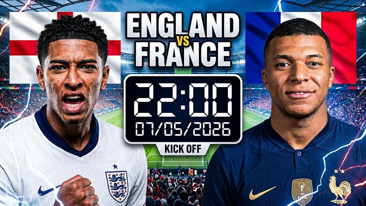 🔴 ENGLAND vs FRANCE Full Match | The Ultimate European Power Struggle