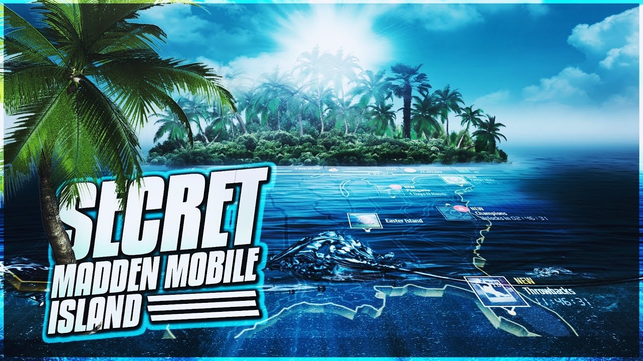SECRET Madden Mobile ISLAND - EA DOESN'T WANT YOU TO KNOW! Hidden EVENT!
