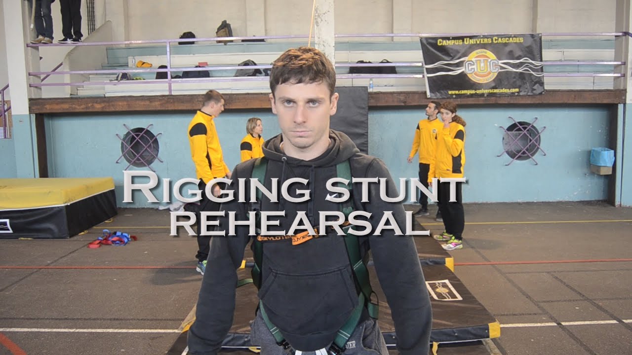 Stunt Rigging Rehearsal
