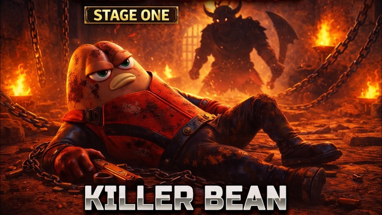 Stage One Was Too Hard 💀 | Killer Bean Dungeon Challenge