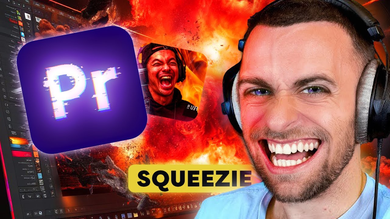 COMMENT LES MONTAGES DE SQUEEZIE RETIENNENT TON ATTENTION !! - Tuto Premiere Pro