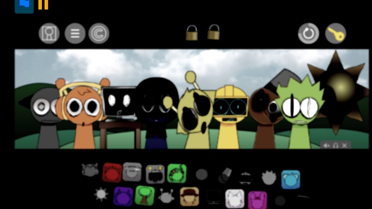 Re-jogando sprunki pyramixed regretful (SIMONOS NA VERSÃO HORROR??????)