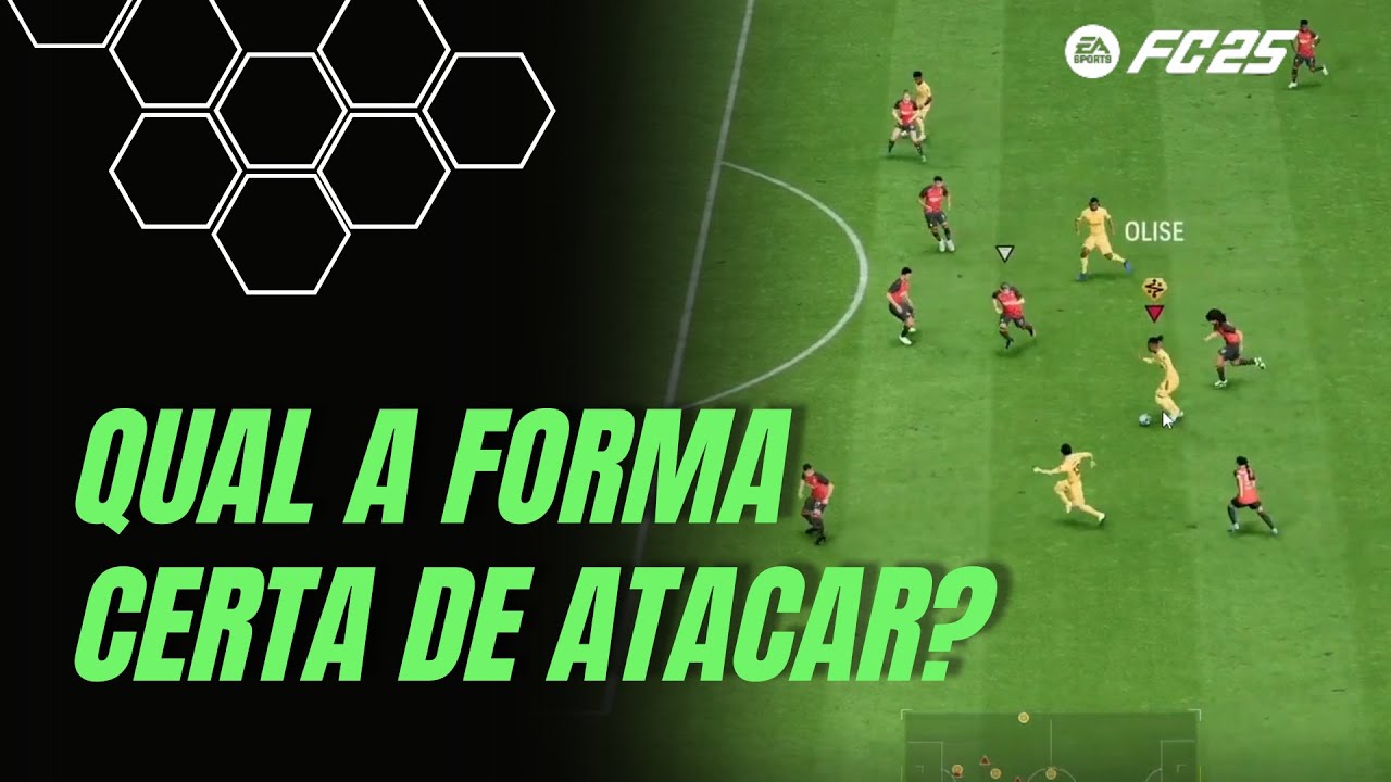 Jogar pelas pontas ou pelo meio? Entenda agora FC 25