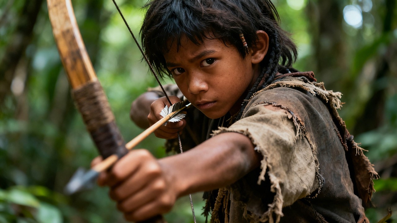 柔弱少年被敵人羞辱，卻不知他的箭術天下無敵，眨眼間就取了敵人性命！#kungfu  #武俠電影