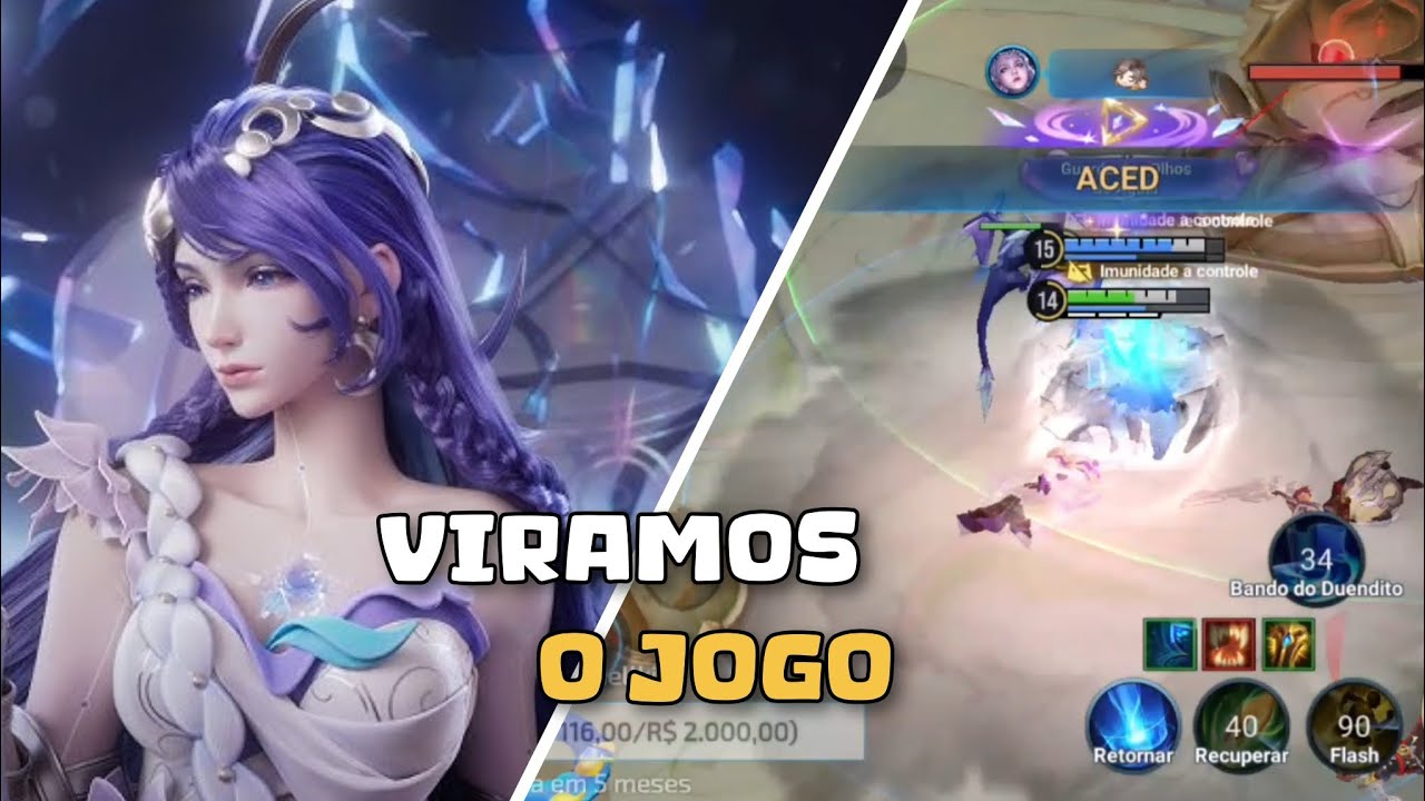 CARREGAMOS ESSA LUNA RUIM - HONOR OF KINGS 