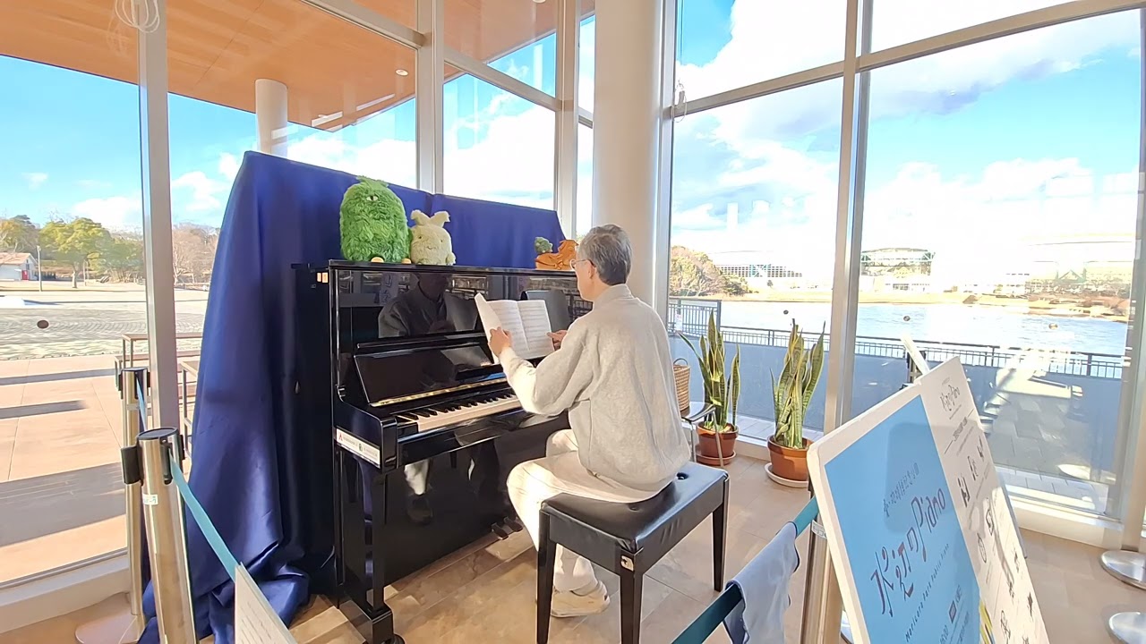 #水辺のピアノ　エリーゼ音楽祭2024 2025ファイナルの曲を弾く