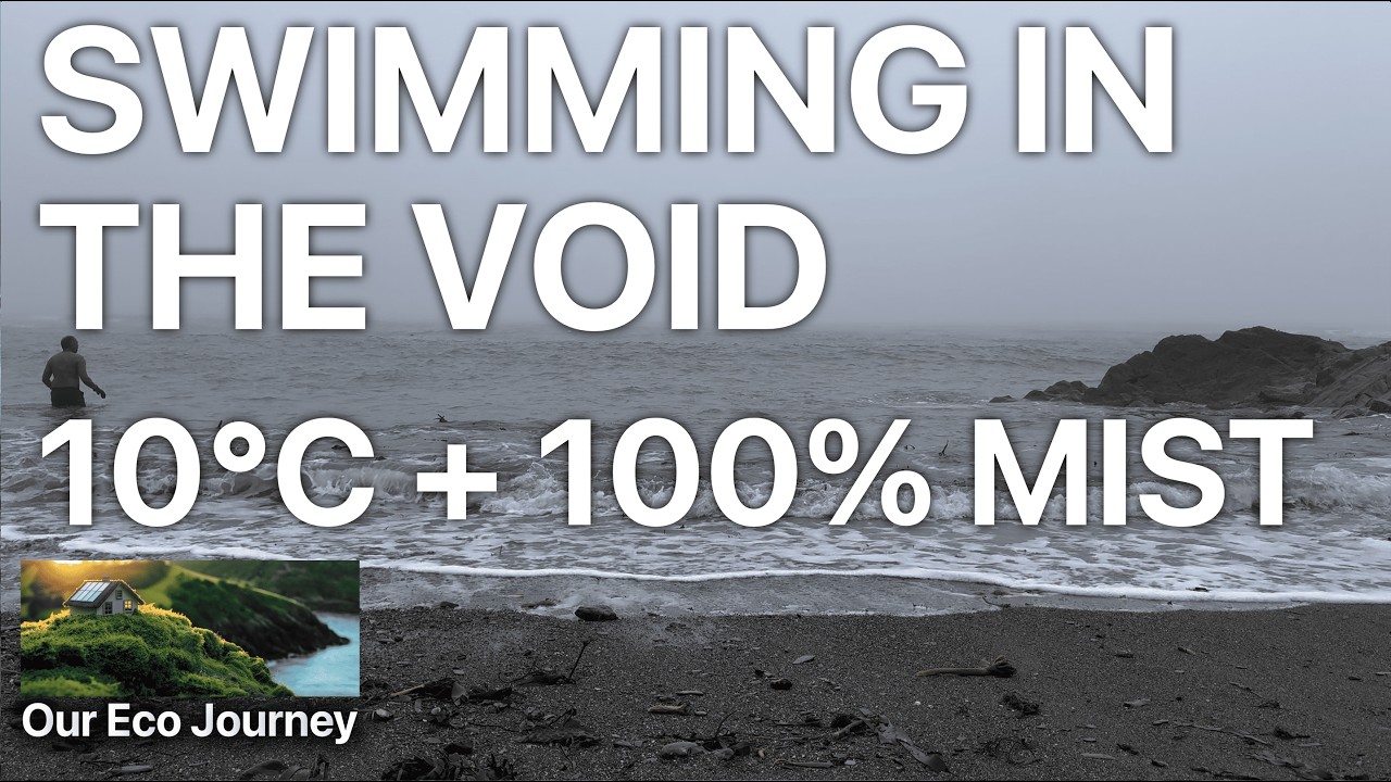 🎧 Relaxing ASMR 🌊 | Misty Morning Sea Swim #58: When Ireland's Coast Disappeared 🌊