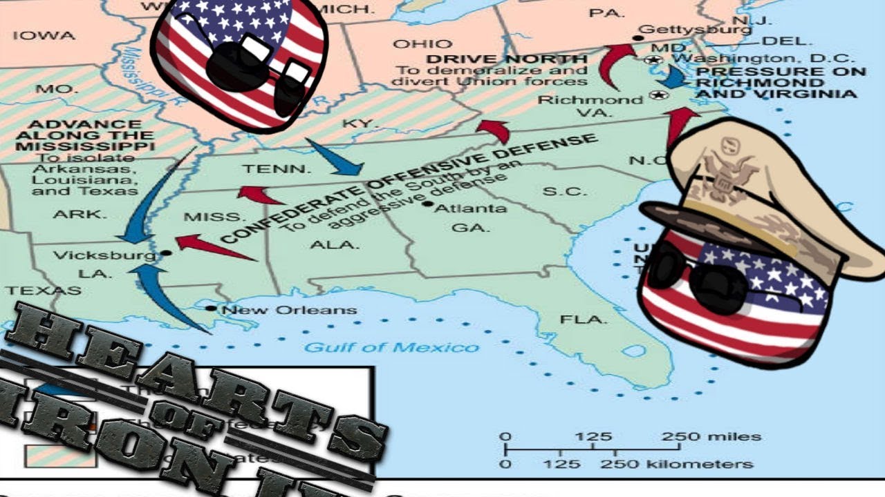 The American Civil War Is BROKEN - Hoi4 MP In A Nutshell