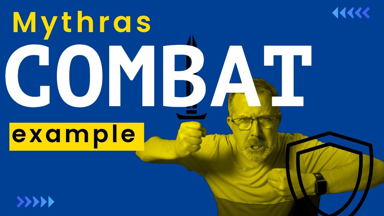 🧙‍♂️ Mythras Rules: Combat Example! #mythras #rpg