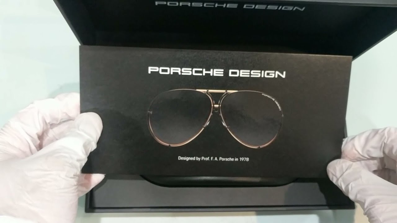 New color Gold and Black Porsche P8478 Titanium