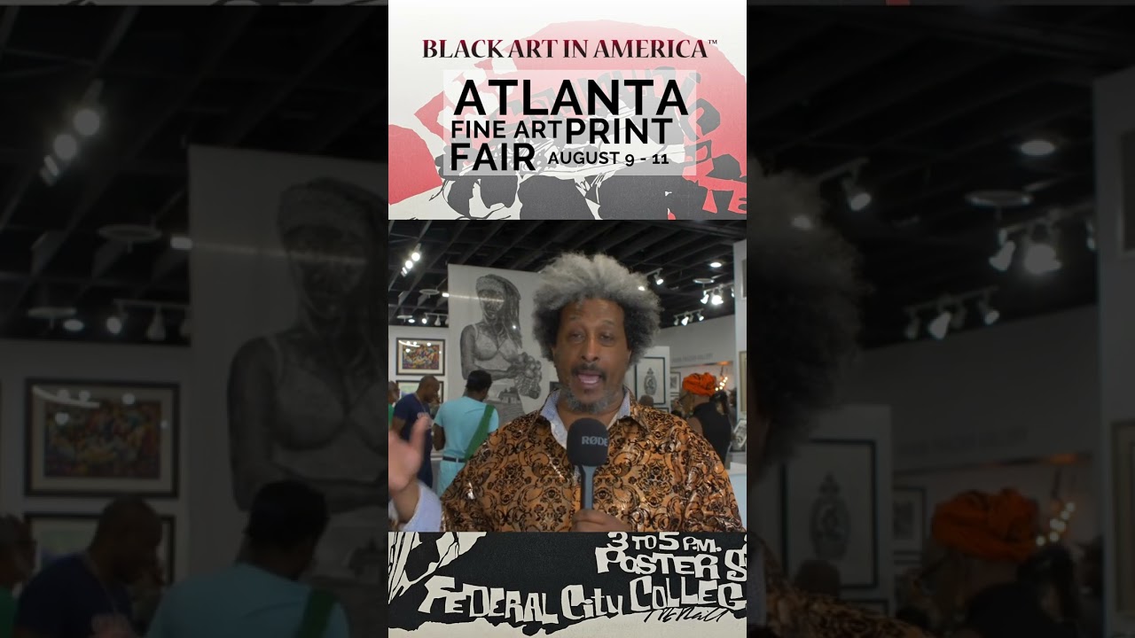 Atlanta Fine Art Print Fair 2023| Jamele Wright Sr. Testimonial