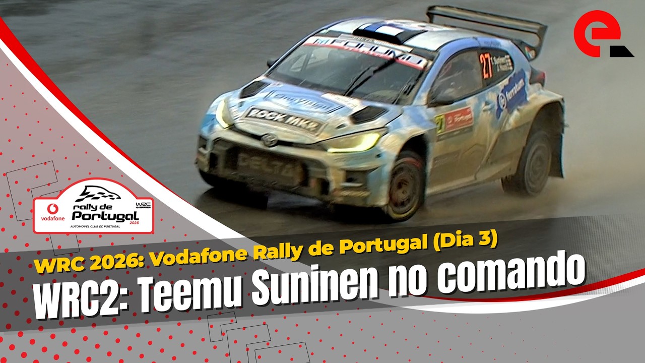Vodafone Rally de Portugal (WRC 2026): Teemu Suninen no comando do WRC2