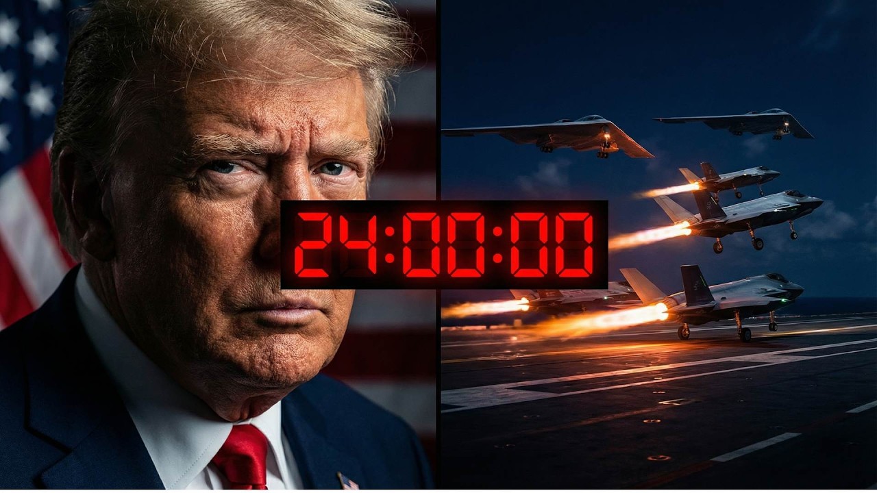 ULTIMATO FINAL: EUA dão 24 HORAS ao Irã! A Guerra Nuclear Começou?