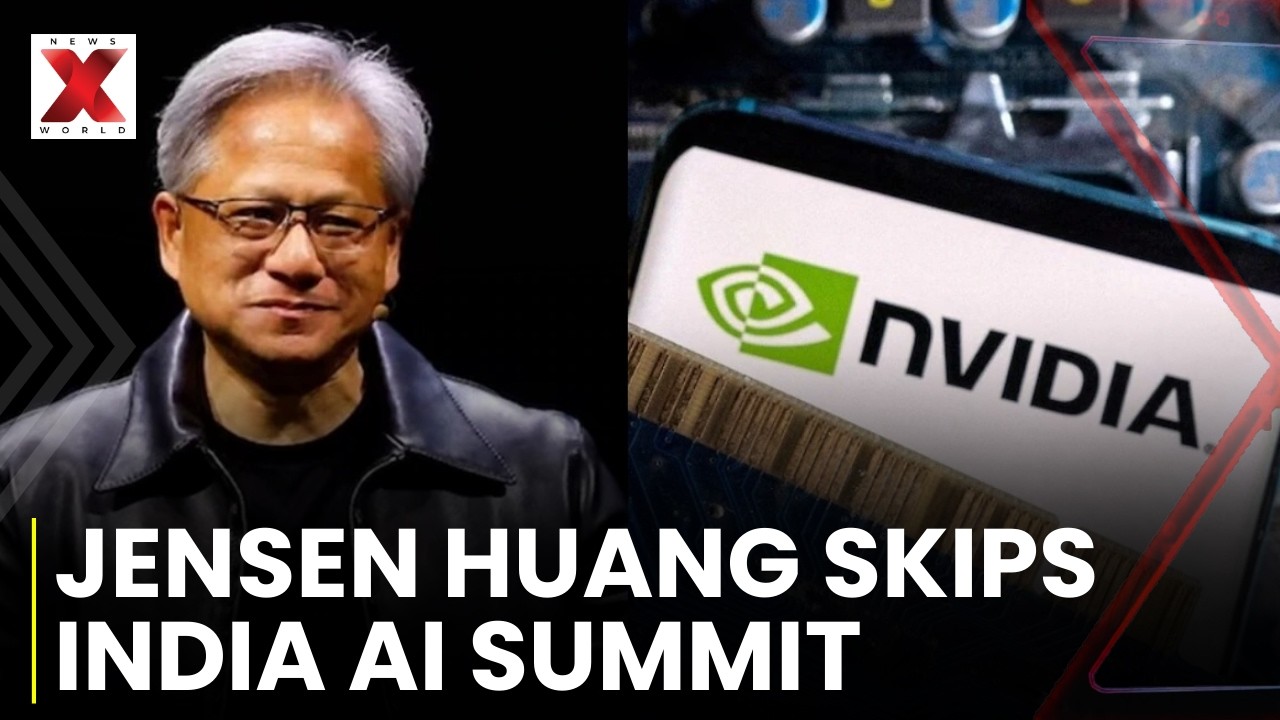 NVIDIA CEO Jensen Huang to Skip India AI Impact Summit | NewsX World