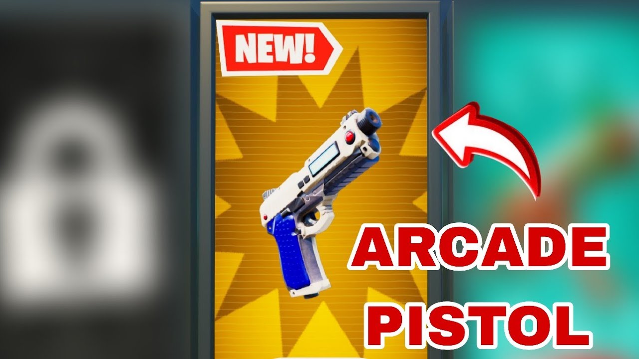 How to get ARCADE PISTOL in 1v1 with every gun fortnite secrets 