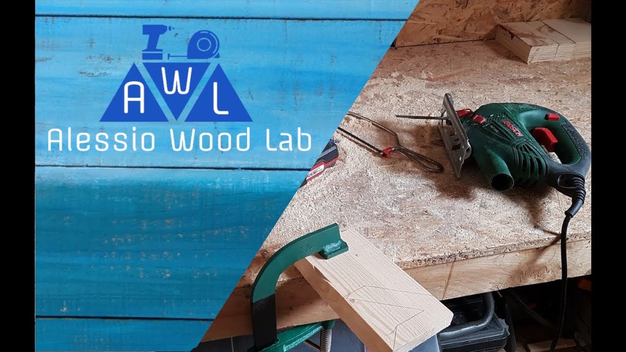 FAI DA TE - DIY - Appendiabiti moderno su misura - Wood clothes hanger