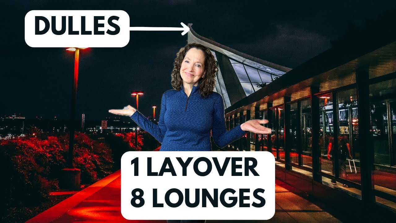 Review of EVERY Priority Pass Lounge at Washington Dulles (IAD)