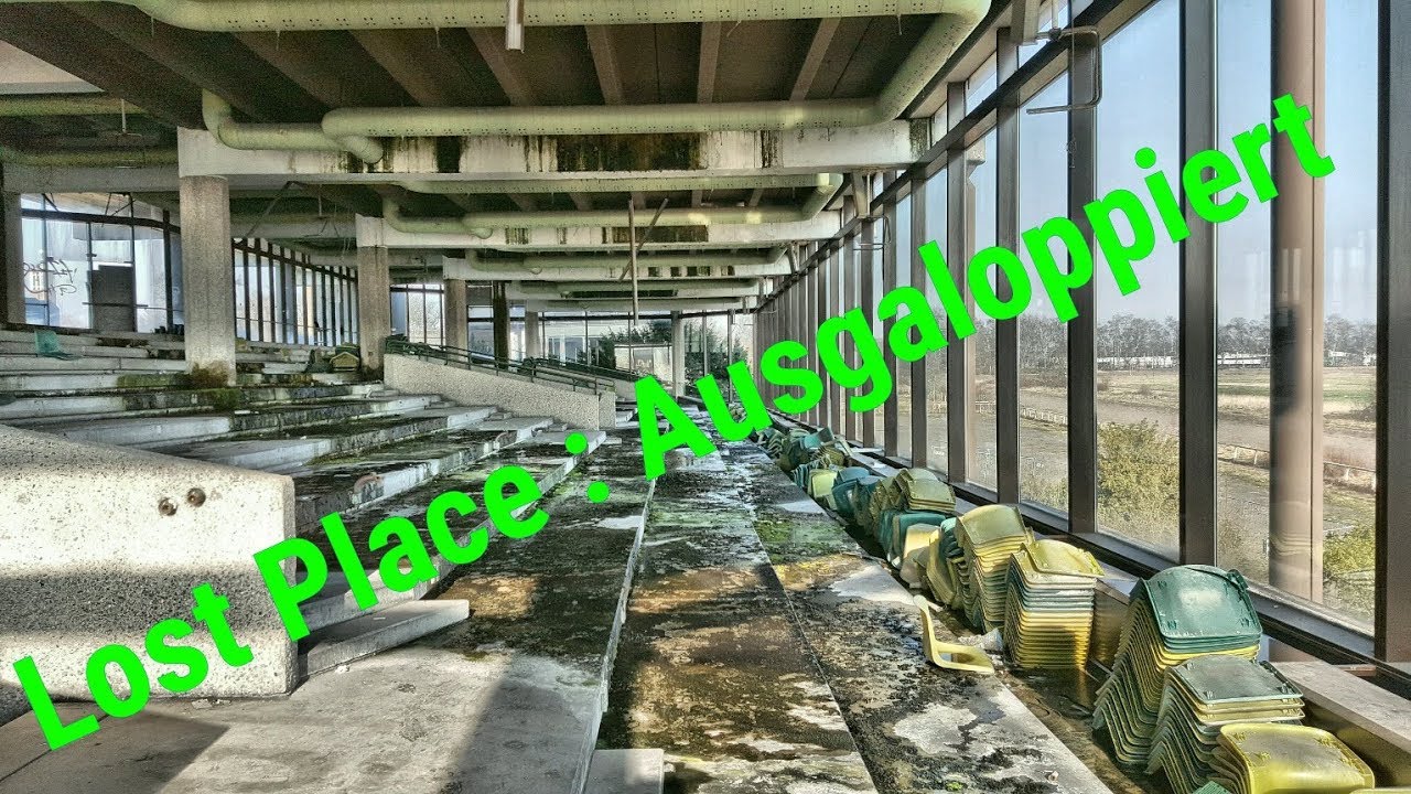 Lost Place - Trabrennbahn Hillerheide Recklinghausen (letzter Rundgang vor dem Abriss)