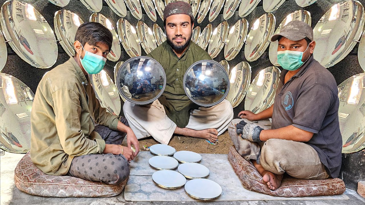 Amazing Mass Production: How Truck Side Mirrors Are Made in a local factory