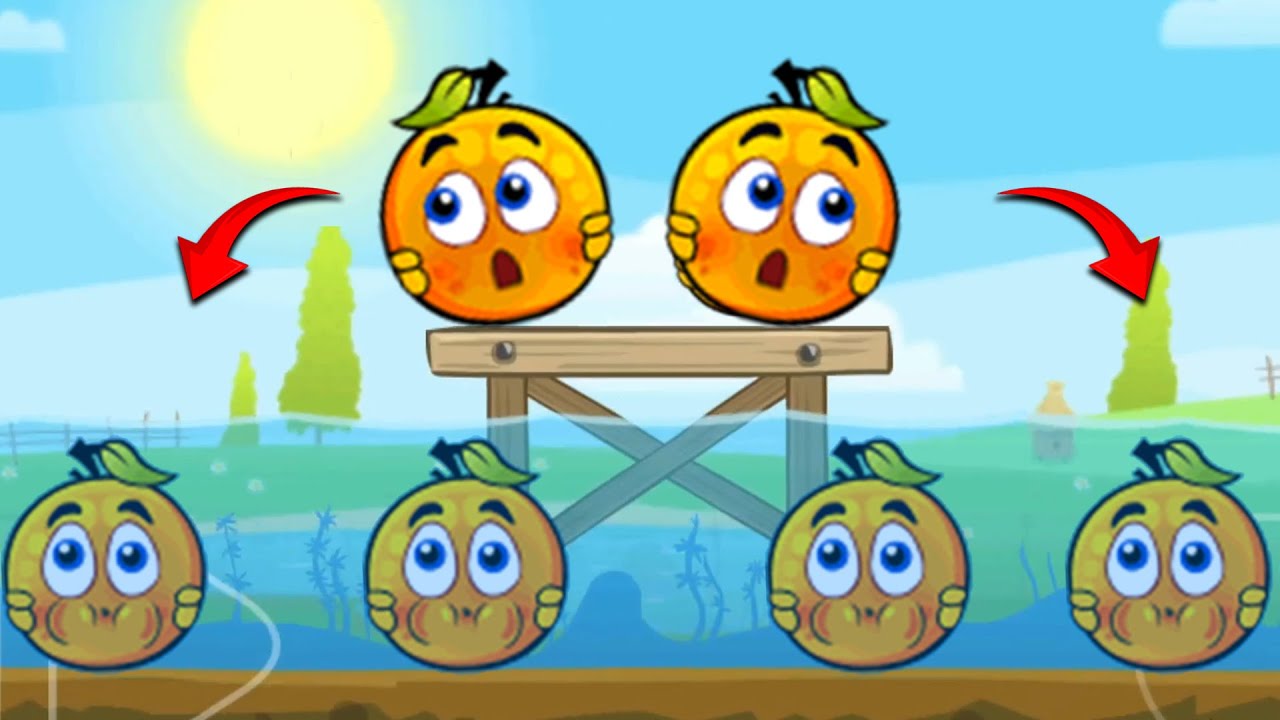 Red Ball 4 Water Deaths Orange Ball kills