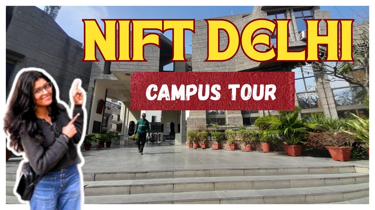 Nift Delhi campus tour|| #niftdelhi #campustour #collegetour #nift #collegelife #delhi #vlog 