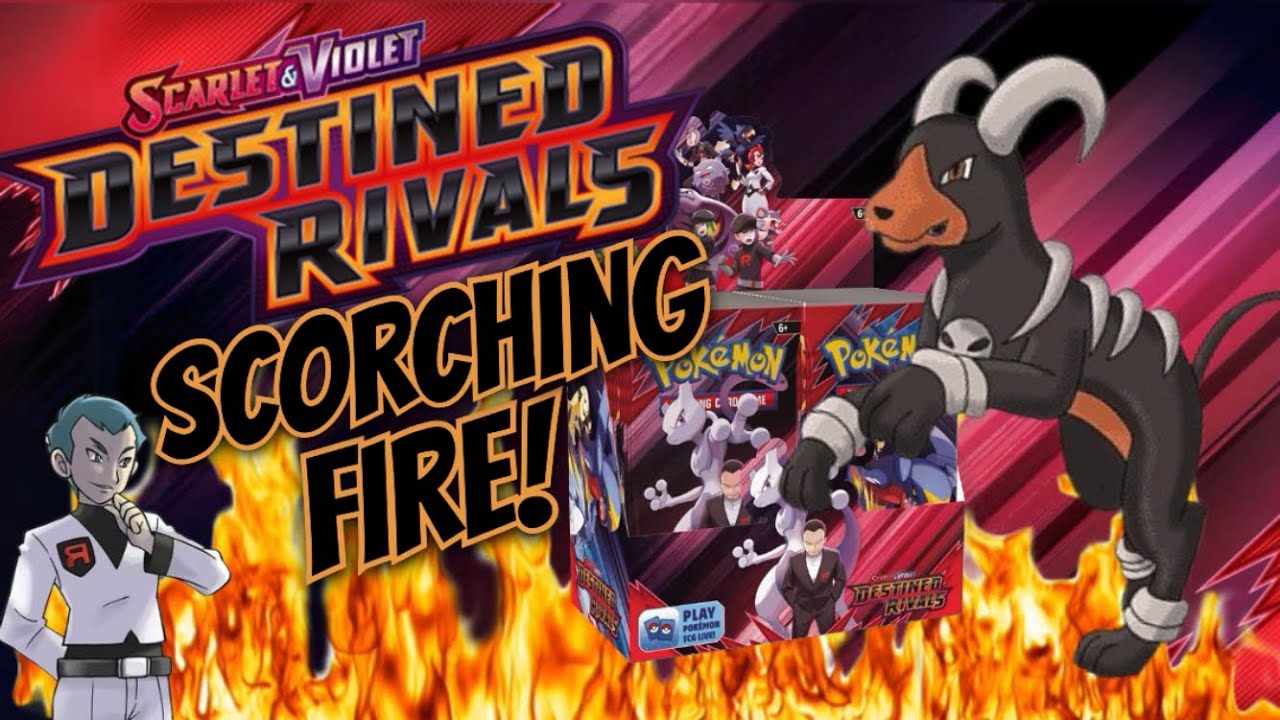 Pokémon Scarlet & Violet Destined Rivals Booster Box Break #1!
