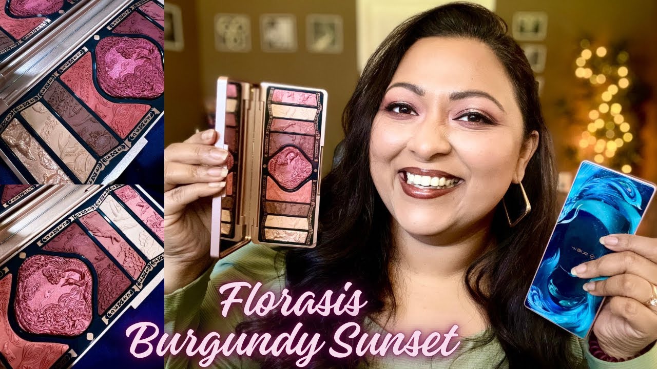 FLORASIS BURGUNDY SUNSET PALETTE + BLACK FRIDAY SALE | SMITHY SONY