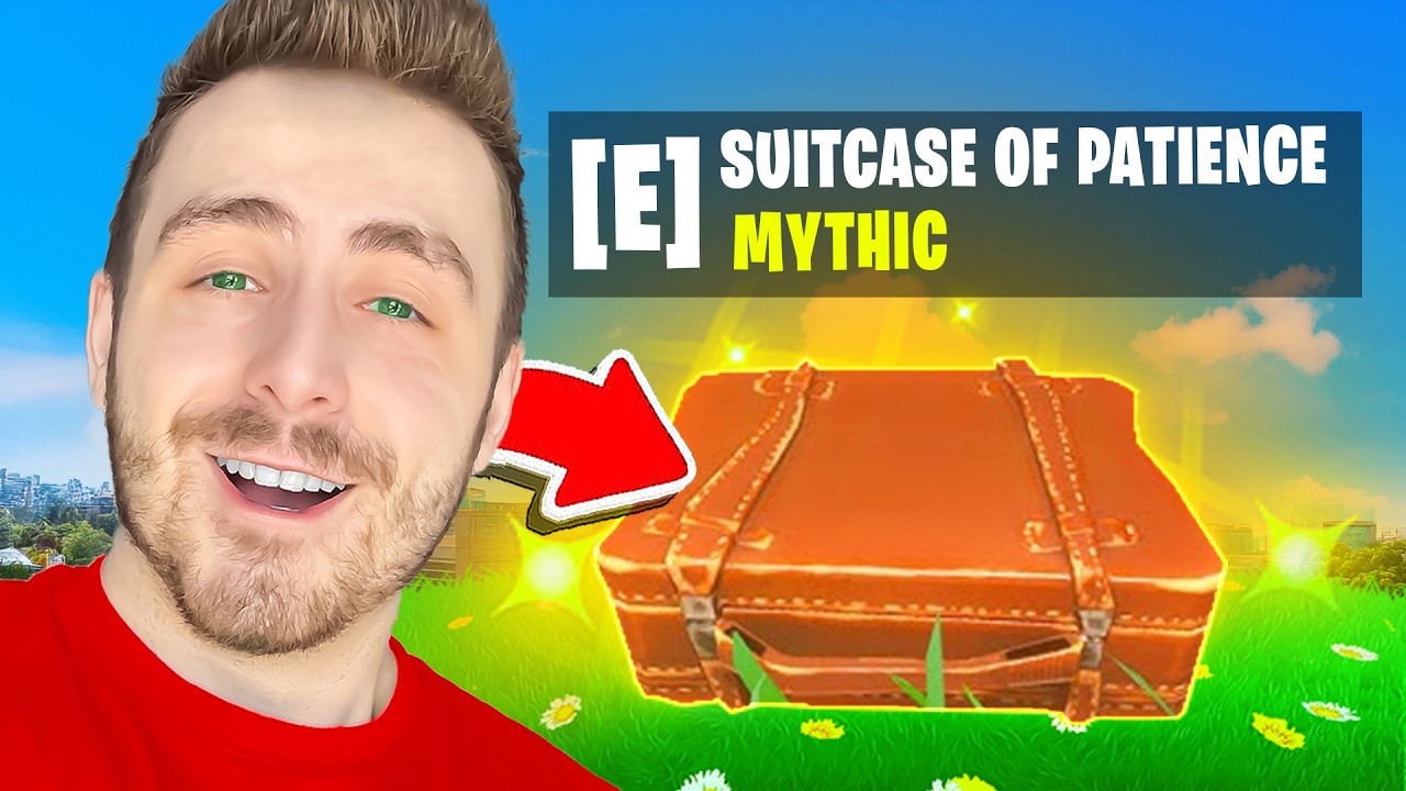 KUFŘ&Iacute;K TRPĚLIVOSTI FORTNITE CHALLENGE!!