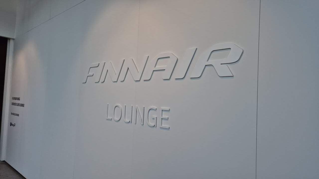Finnair Lounge - Helsinki Airport - Finland - May 2025