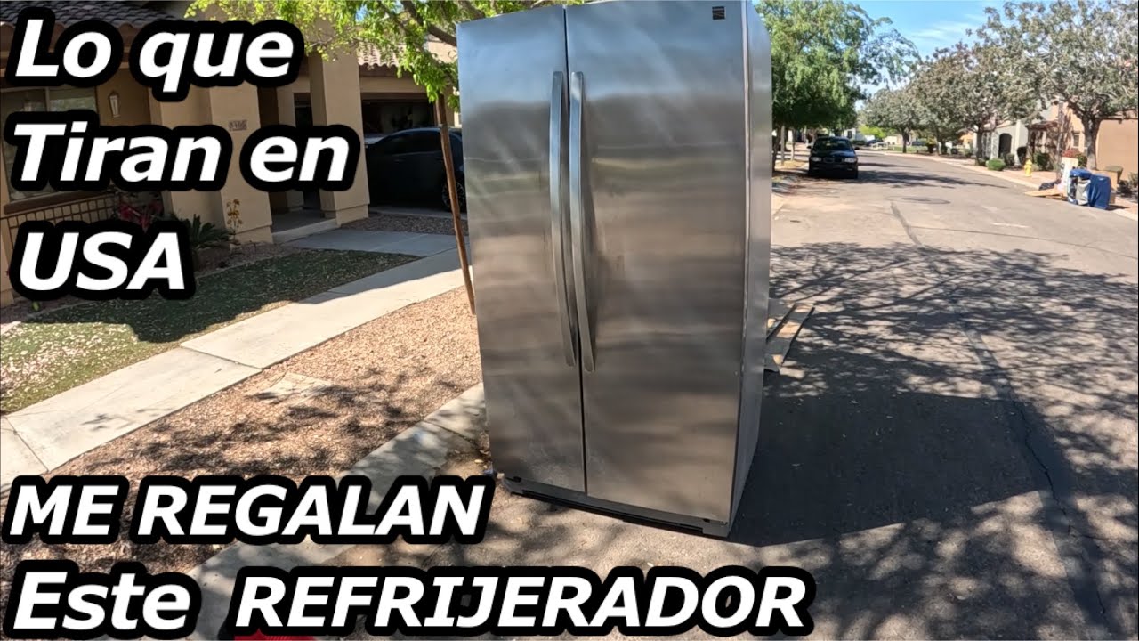 LO QUE TIRAN EN USA😱RESCATAMOS MUCHAS COSAS de La Basura 