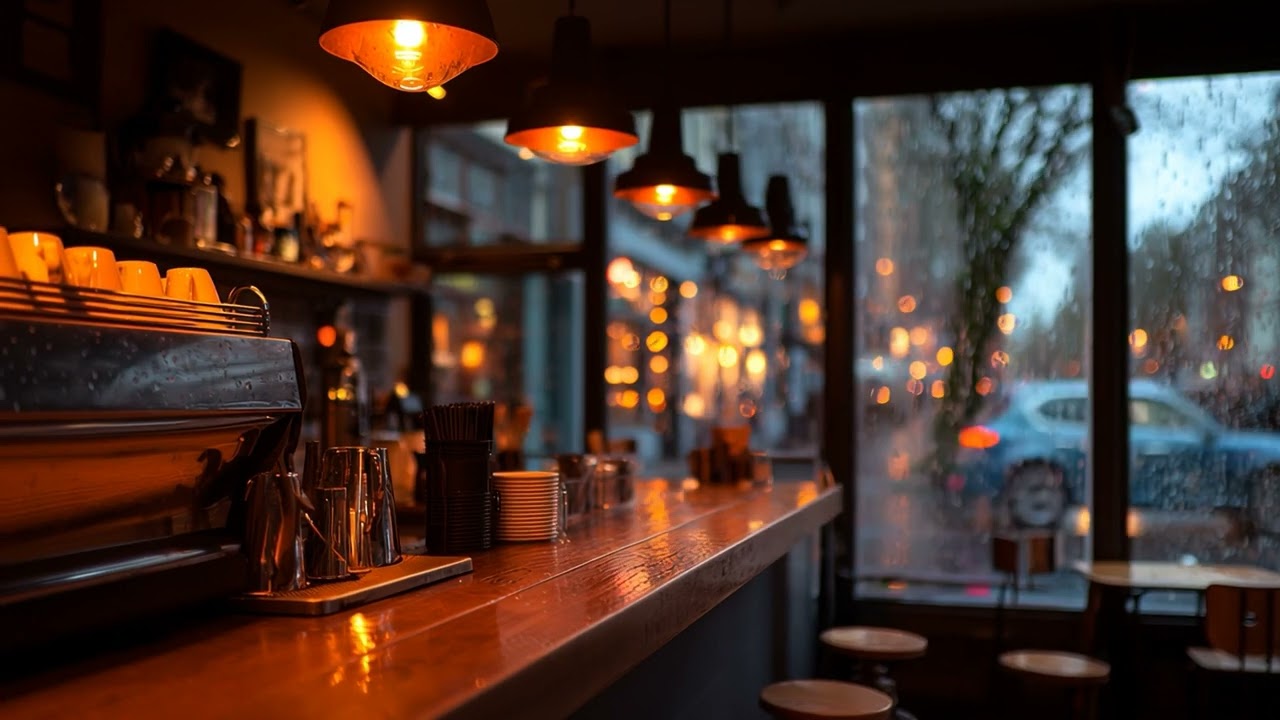 Relaxing Jazz Café Music ☕ Smooth Coffee Shop Ambience for Study, Work & Calm Focus