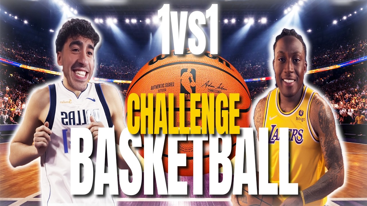 SIND WIR BALLER AUCH IN BASKETBALL?! Lebron Jonas vs. Michael Jordan 🏀