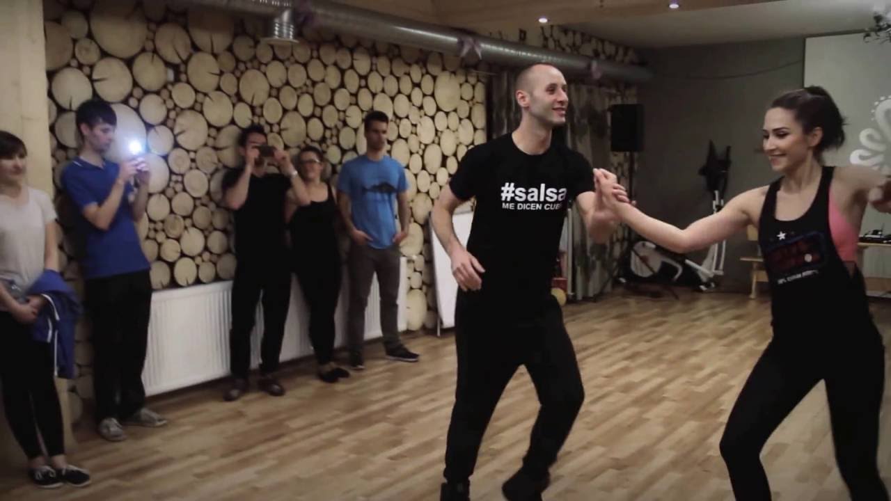 Grzesiek Backiel & Ewelina Bober-Salsa Partnerwork w Salsa House