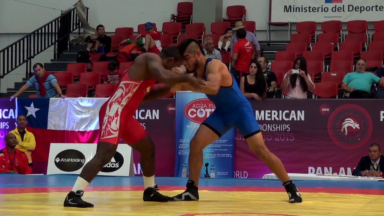 Round 3 GR - 80 kg: Uber ESCOBAR (COL) df. Carlos ROJAS (CHI) by TF, 8-0