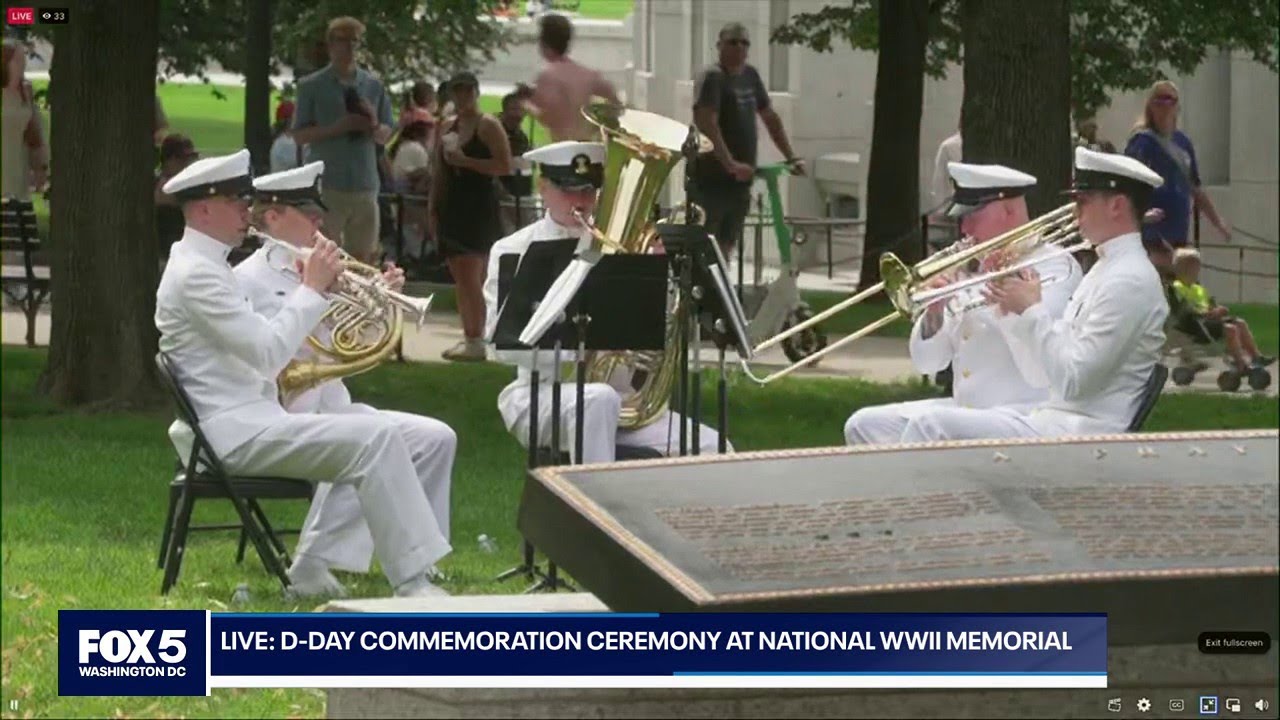 LIVE: D-Day Commemoration Ceremony