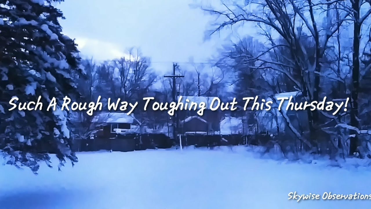 Toughing Out This Thursday 1/22/2026; 7:50 a.m.+