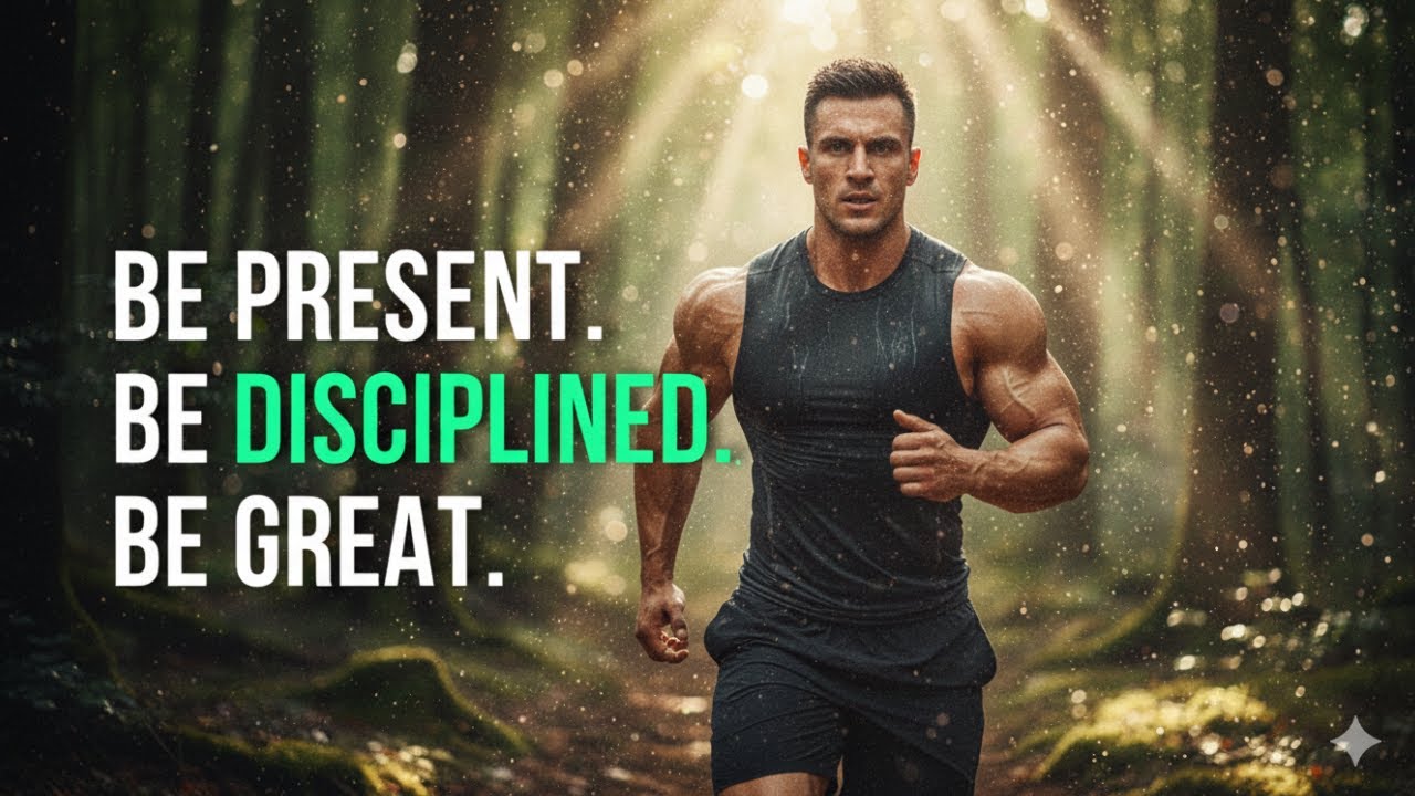 BE PRESENT. BE DISCIPLINED. BE GREAT| Motivational Speech