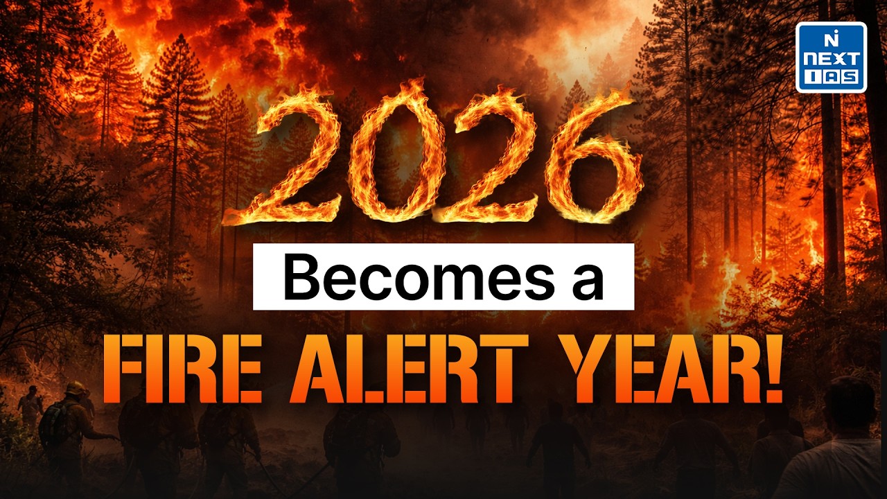 Forest Fires in India | Causes, Impact & Prevention Explained | UPSC GS3 | NEXT IAS