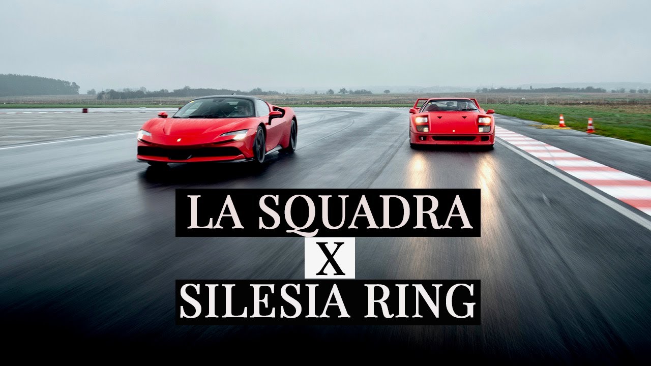 La Squadra jedzie na Silesia Ring! (F40, SF90, 458 Challenge i inni!)