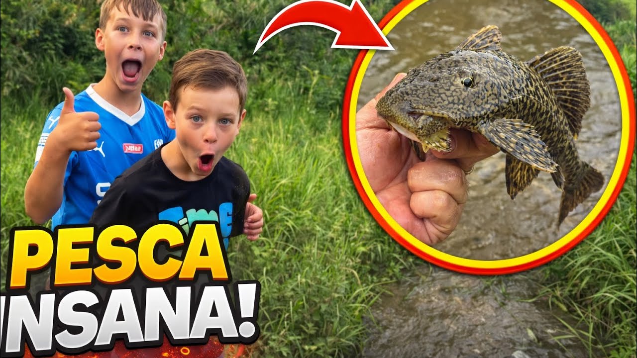 TESTANDO NOSSA GOPRO NA PESCA, OLHAAA O QUE ENCONTRAMOS 😱