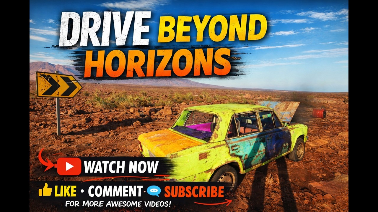 Drive Beyond Horizons 🚗 | Epic Open World Driving Adventure | Ultra Realistic Gameplay