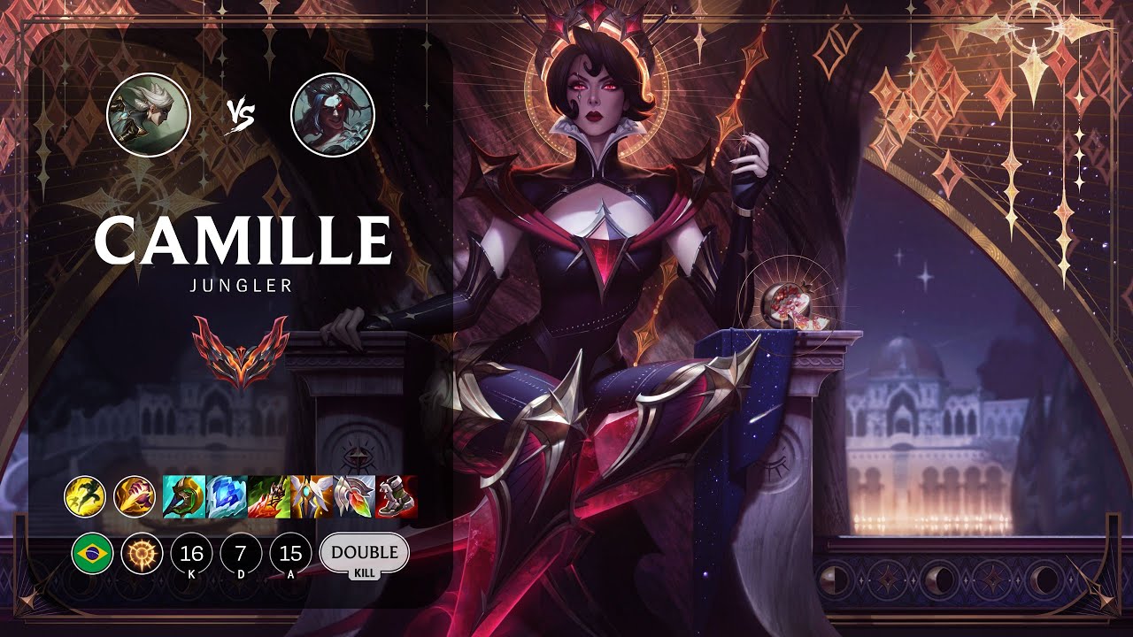 Camille Jungle vs Kayn - BR Grandmaster Patch 12.21