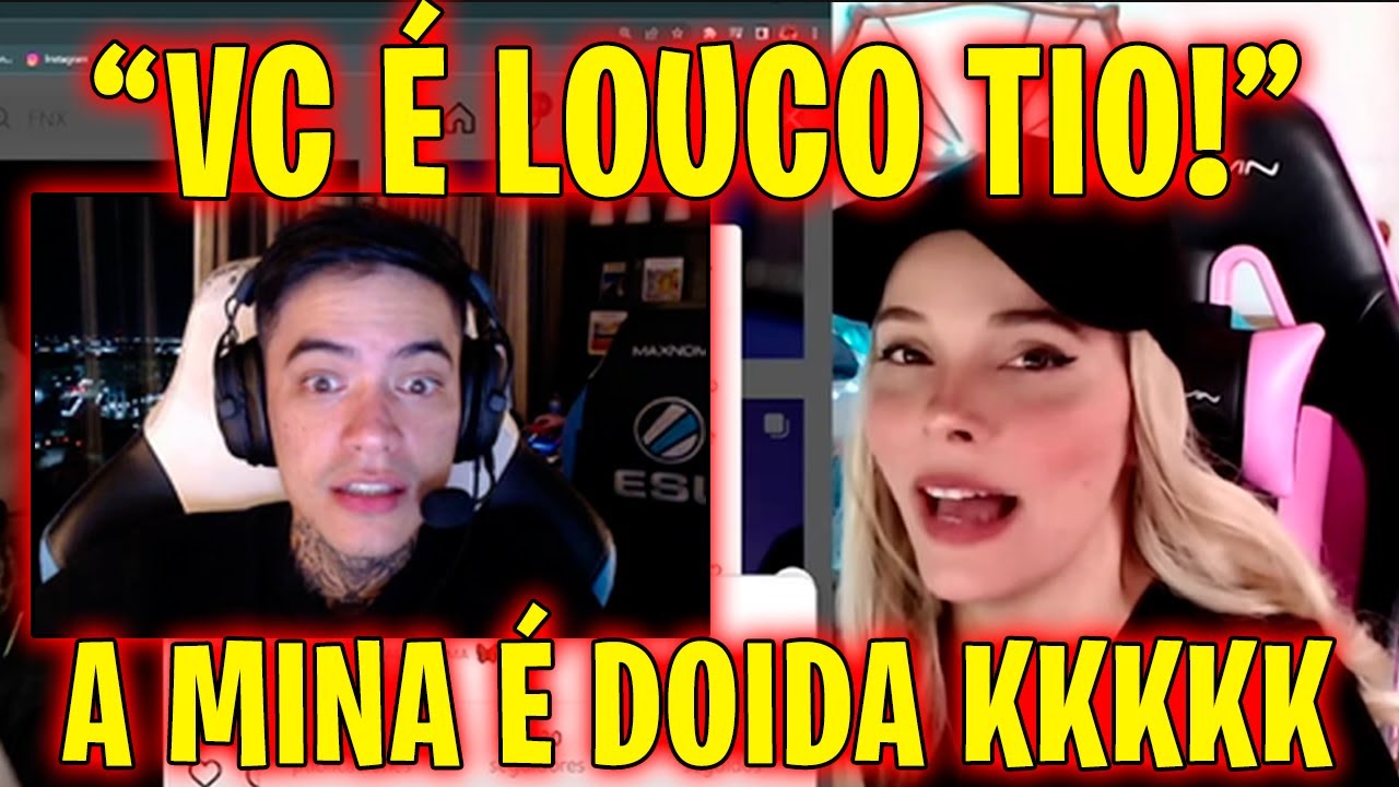 FNX REAGINDO A GRINGA VENDO O INSTA DELE EM LIVE KKKKKKKKKKKKKKKKKKKKKKKKKKKKKKKKKKKK