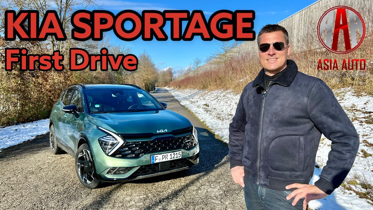 Kia Sportage 1.6 T-GDI AWD 2022 года: полный обзор на английском языке | Тест-драйв | 48-вольтовы...